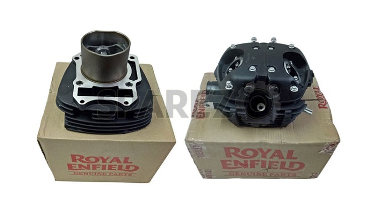 Royal Enfield Himalayan Complete Cylinder Head & Barrel - Piston Assembly - SPAREZO